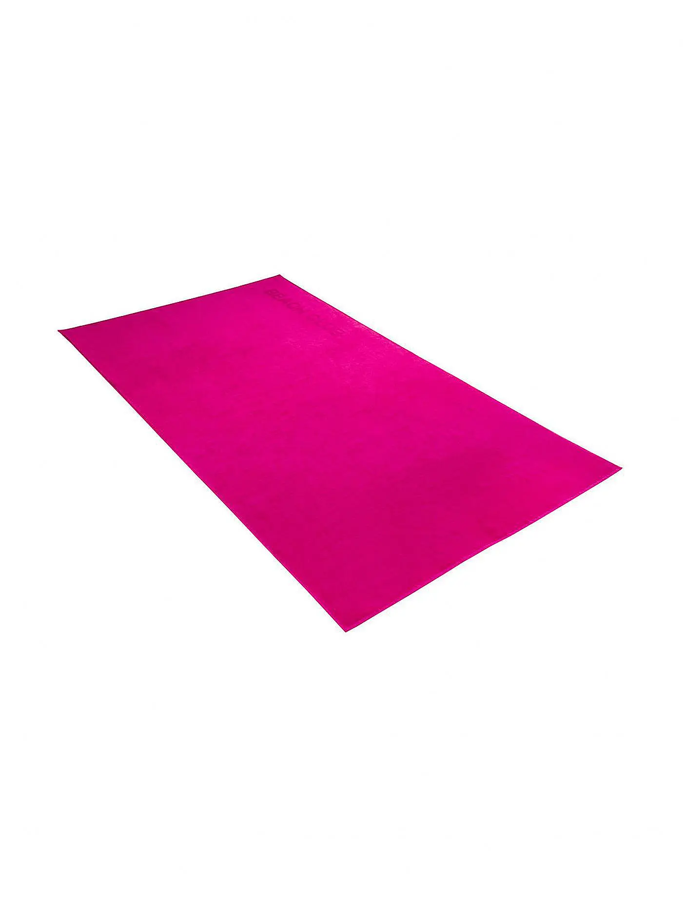 VOSSEN | Velour-Strandtuch "Beach Club" 100x180cm (cranberry) | 